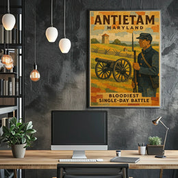 Antietam, Maryland Bloodiest Poster