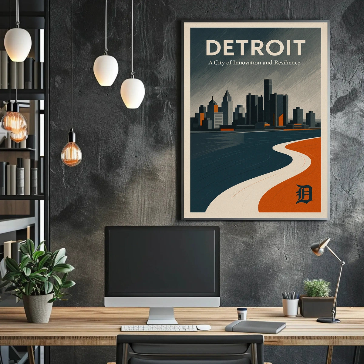 Detroit A City Of Innovation And Poster