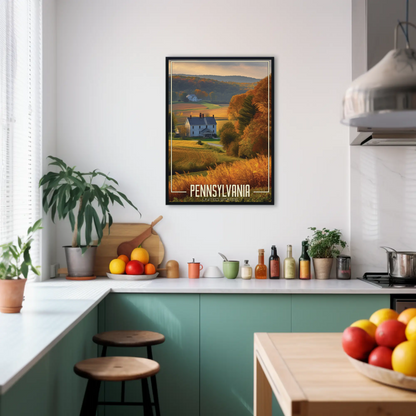 Vintage Poster - Pennsylvania United States
