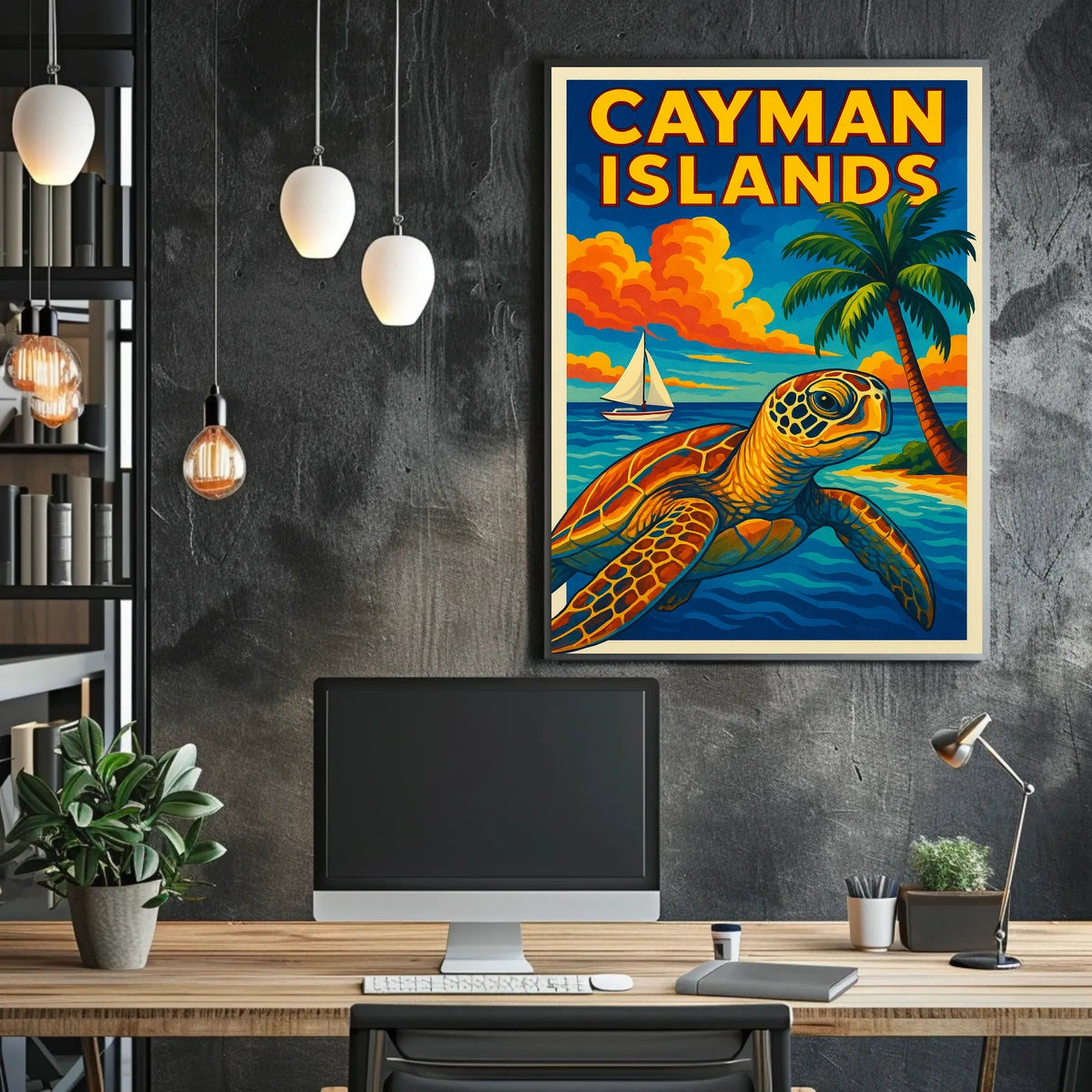 Cayman Islands Paradise Poster