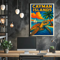 Cayman Islands Paradise Poster