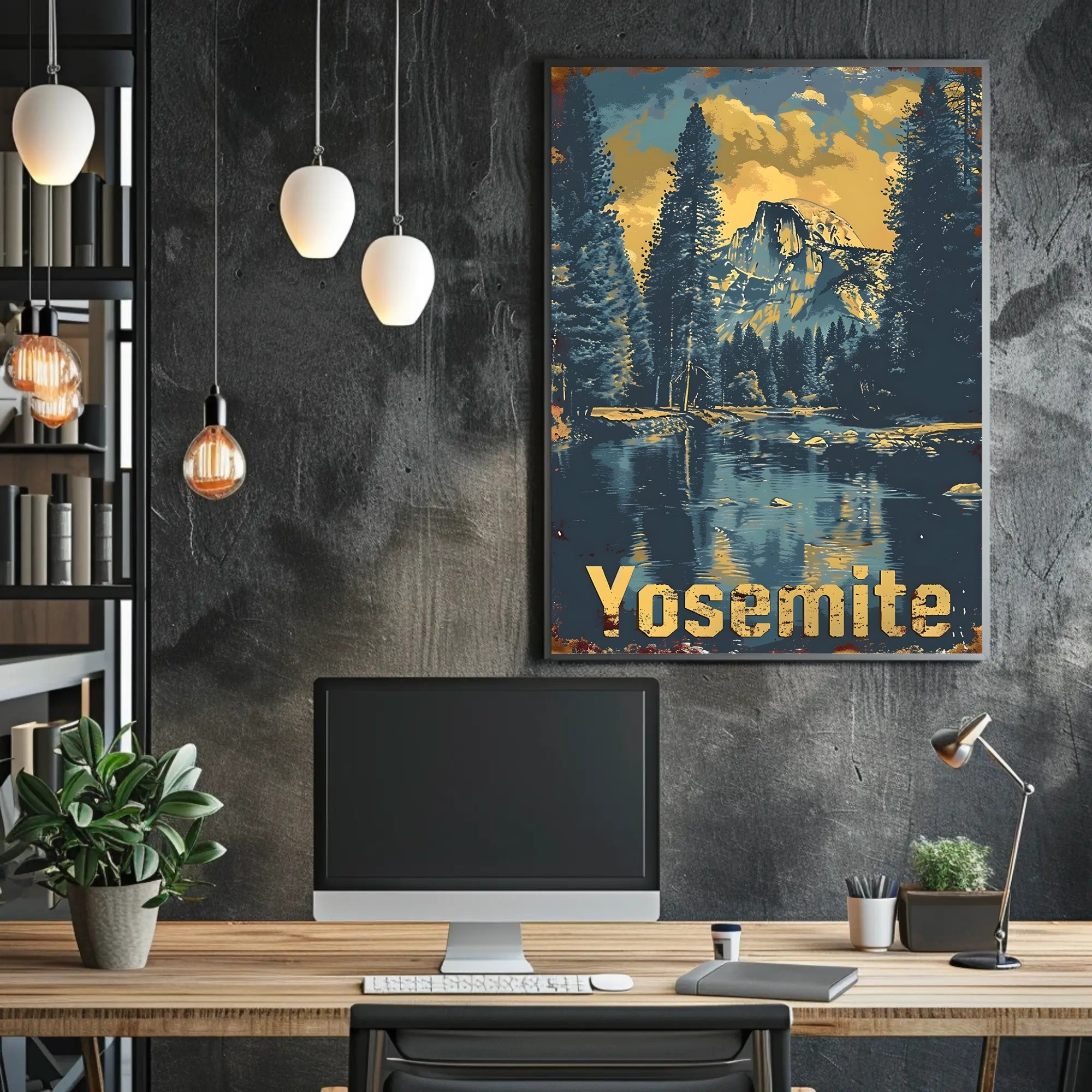 Scenic Yosemite Poster
