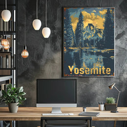 Scenic Yosemite Poster