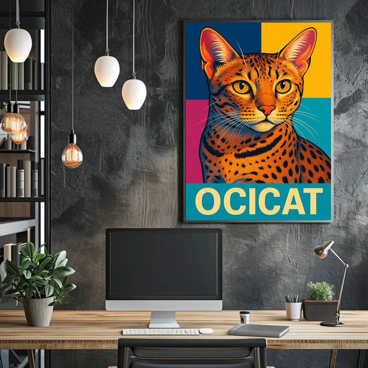 Ocicat Portrait Poster