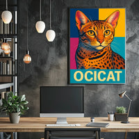 Ocicat Portrait Poster