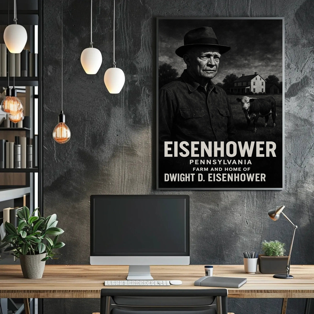Dwight D. Eisenhower Pennsylvania Poster