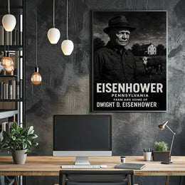 Dwight D. Eisenhower Pennsylvania Poster