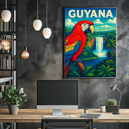 Guyana Tropical Paradise Poster