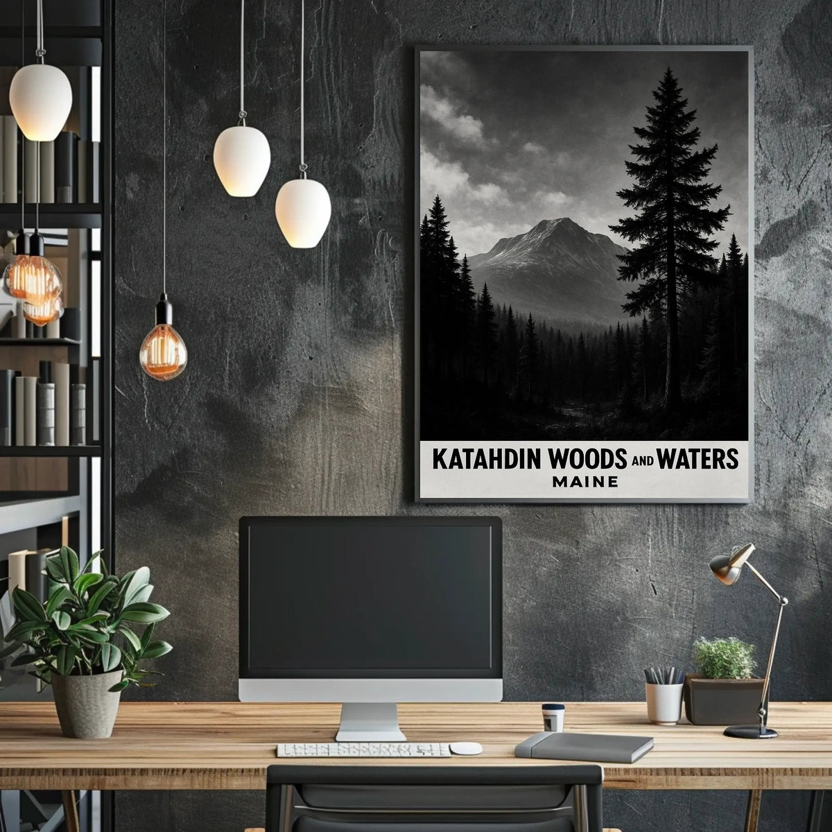 Katahdin Woods And Waters Poster