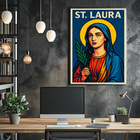 St. Laura Poster