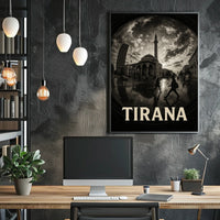 Tirana At Dusk Poster