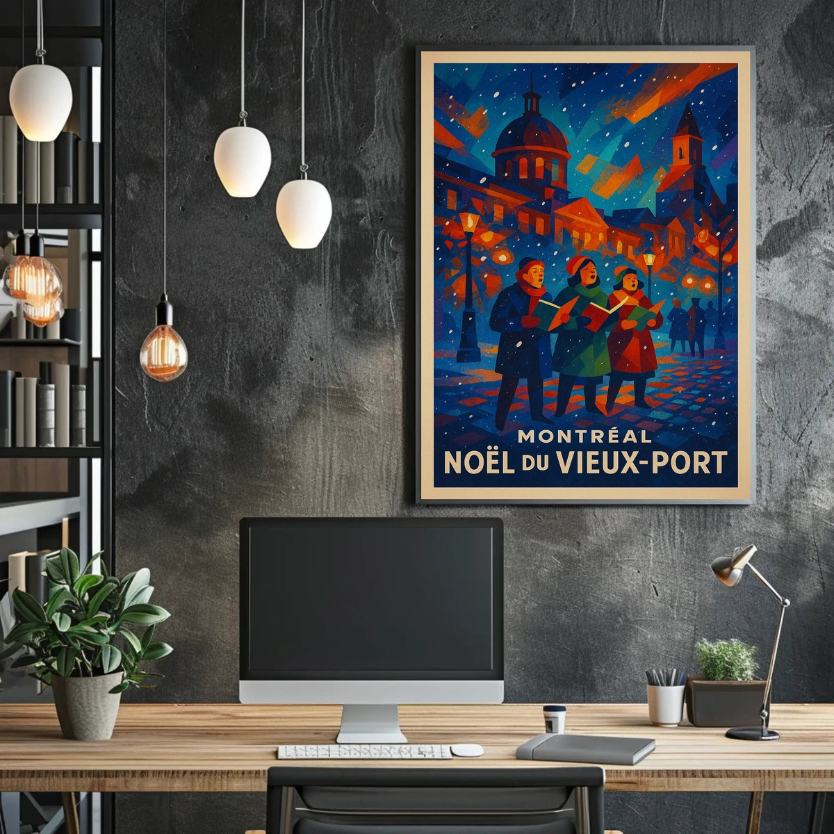 Noël du Vieux-Port Montreal Poster