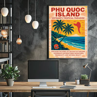 Phu Quoc Island Vietnam's Tropical Paradise Poster