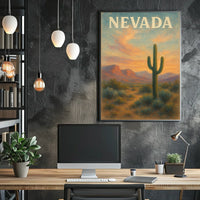 Nevada Sunset Poster