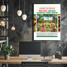 Juneteenth Celebration of Black History and Freedom Cultural or Heritage Poster