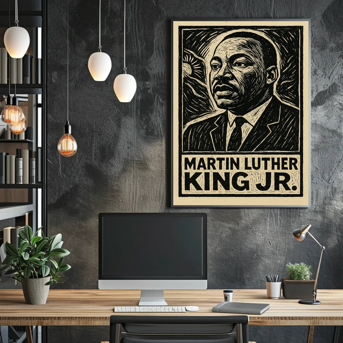 Martin Luther King Jr. Inspirational Poster