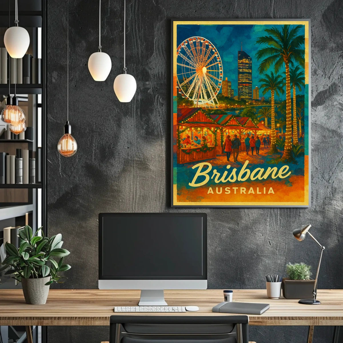 Brisbane, Australia Poster