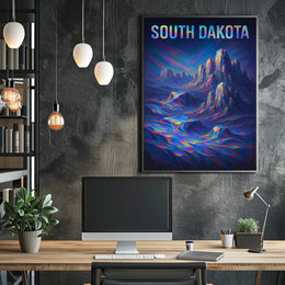 South Dakota Dreamscape Poster