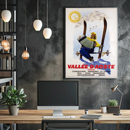 Vallée DAoste Tourism Poster