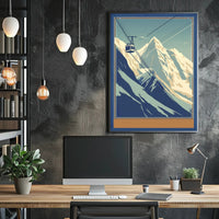 Mountain Cable Car Adventure Poster
