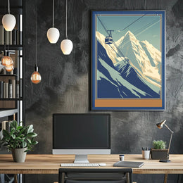 Mountain Cable Car Adventure Poster