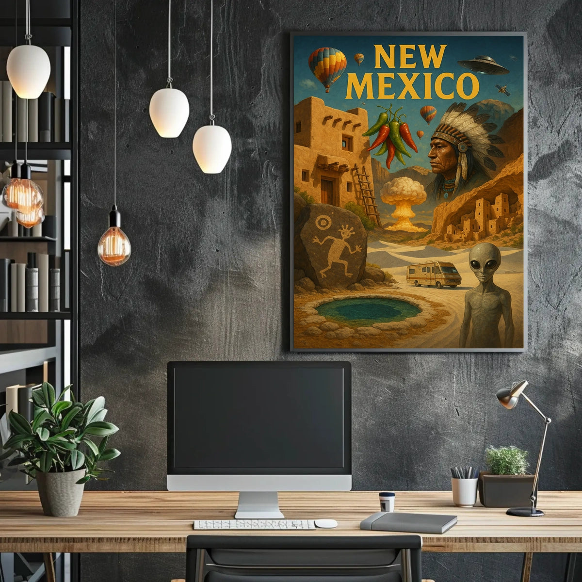 New Mexico Wonders Poster