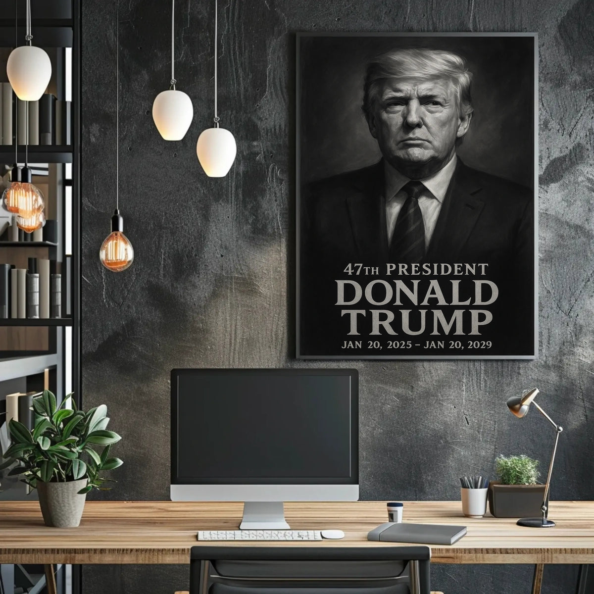 Donald Trump 47th President Poster