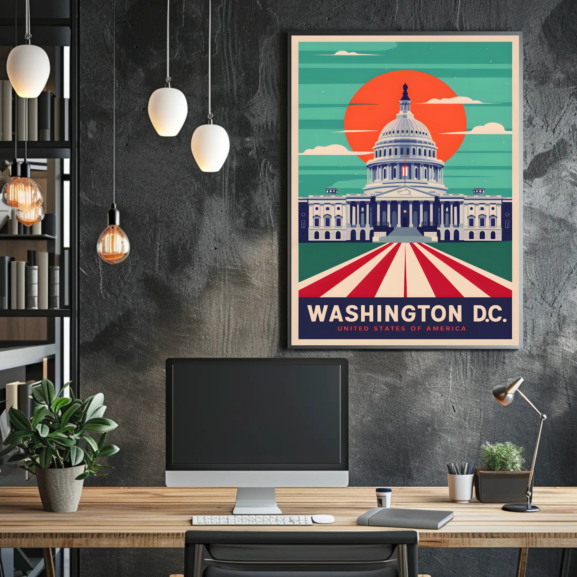 Washington D.C. Poster