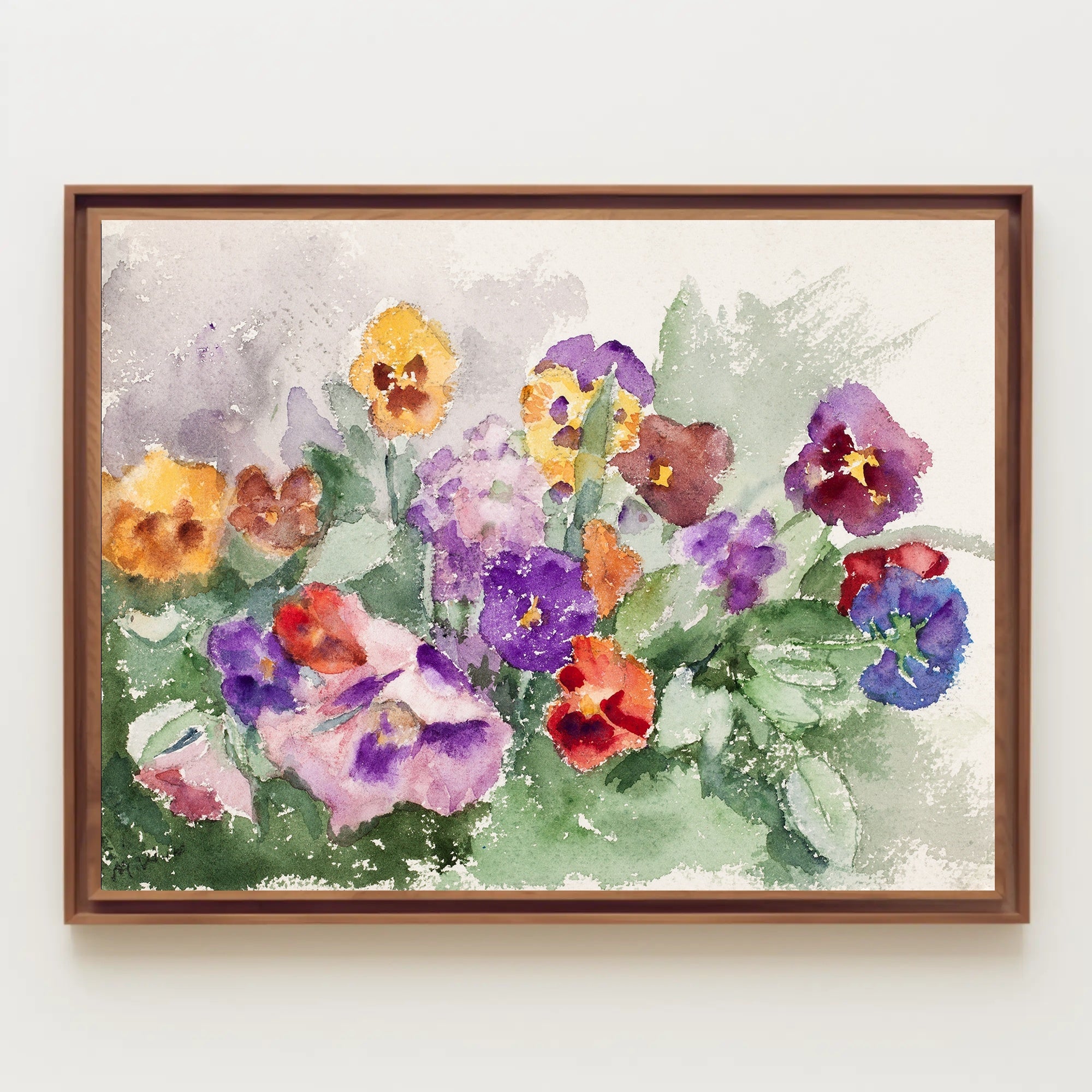 Watercolor Blossoms Poster