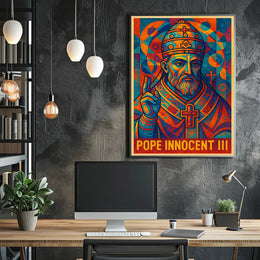 POPE'INNOCENT Al Historical Art Poster