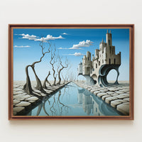 Surreal Desert Dreamscape Fantasy or Mythology Poster