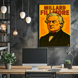 Millard Fillmore Scenic Vintage Decor Lovers Poster