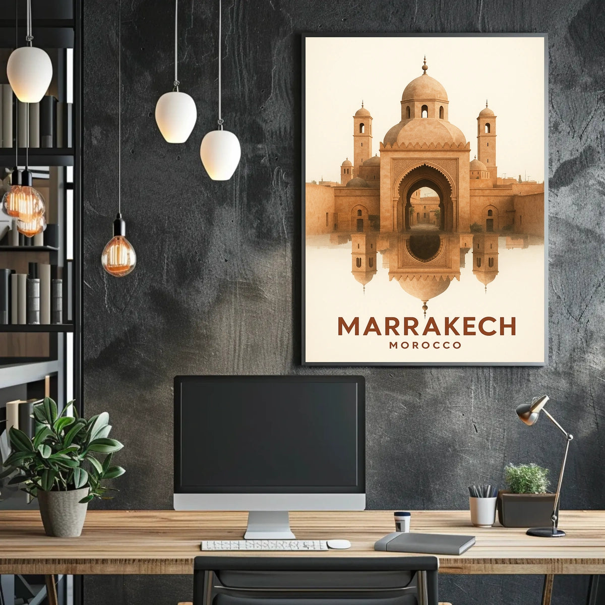 Marrakech Reflections Poster