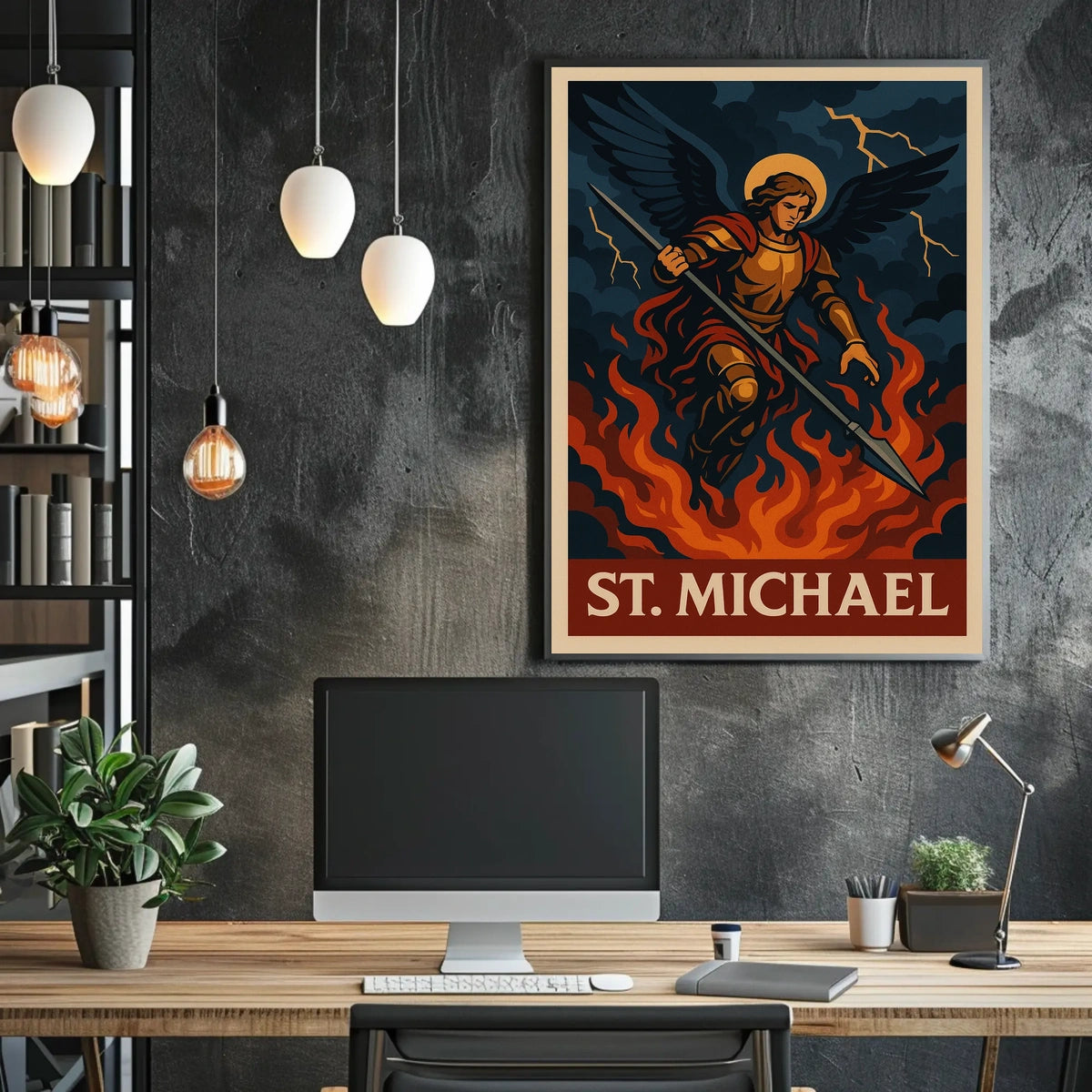 St. Michael The Archangel Poster