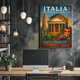 Italia The Essence of Tradition Poster