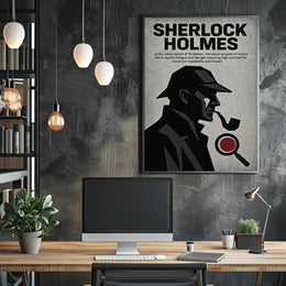 Sherlock Holmes Poster PosterGoat