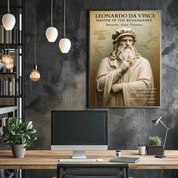 Leonardo da Vinci: Master of the Renaissance Poster PosterGoat