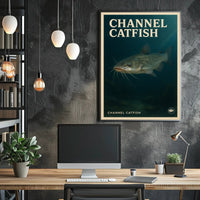 Channel Catfish Poster PosterGoat