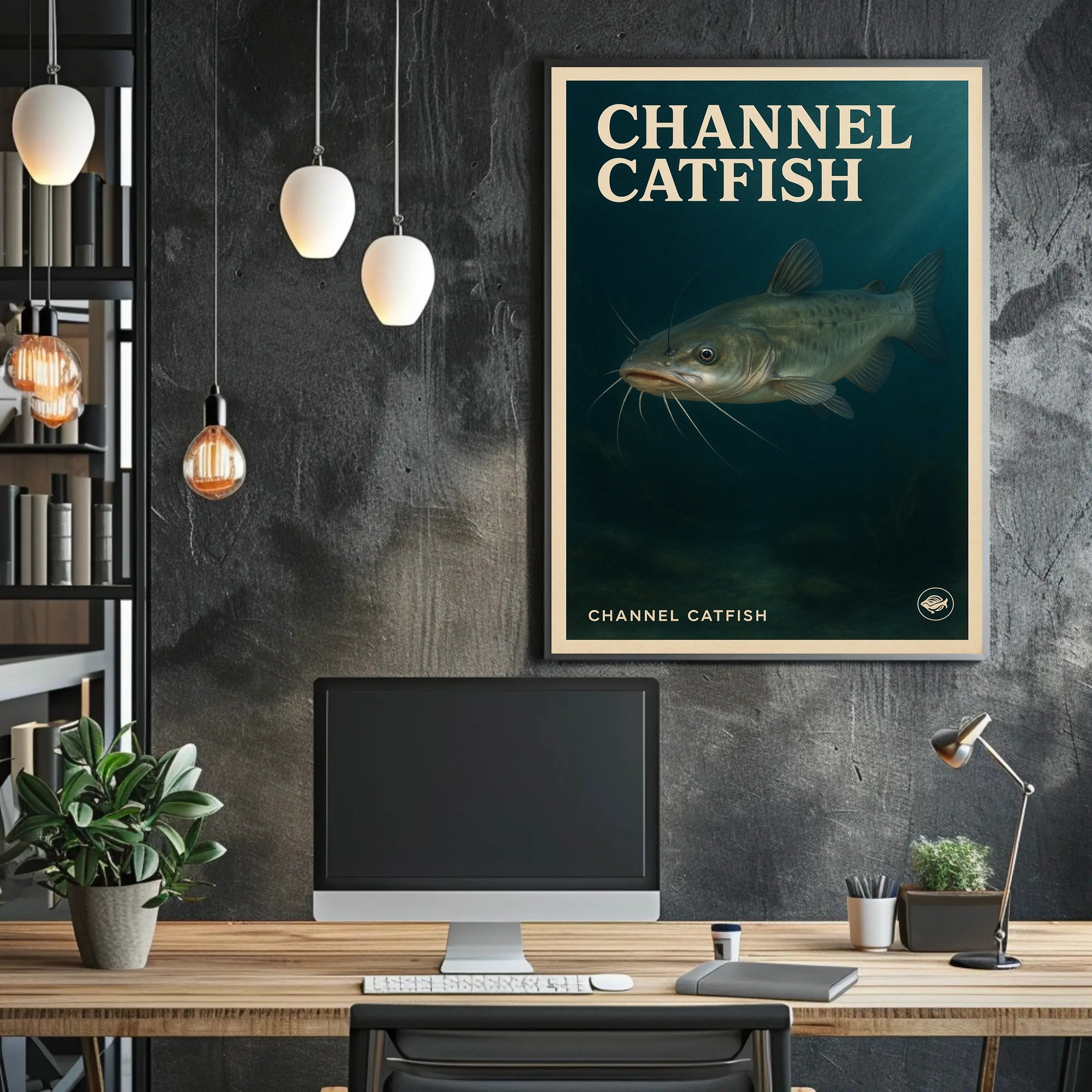 Channel Catfish Poster PosterGoat