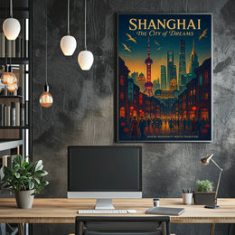 Shanghai The City of Dreams Poster