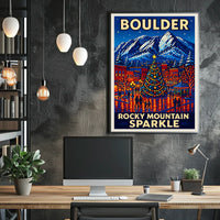 Boulder Holiday Celebration Poster