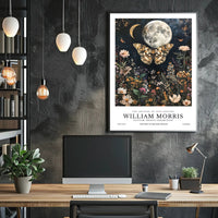 William Morris Celestial Nature Vintage Artistic Poster
