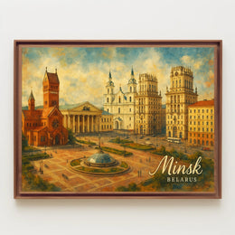 Minsk, Belarus Poster