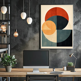 Geometric Harmony Poster