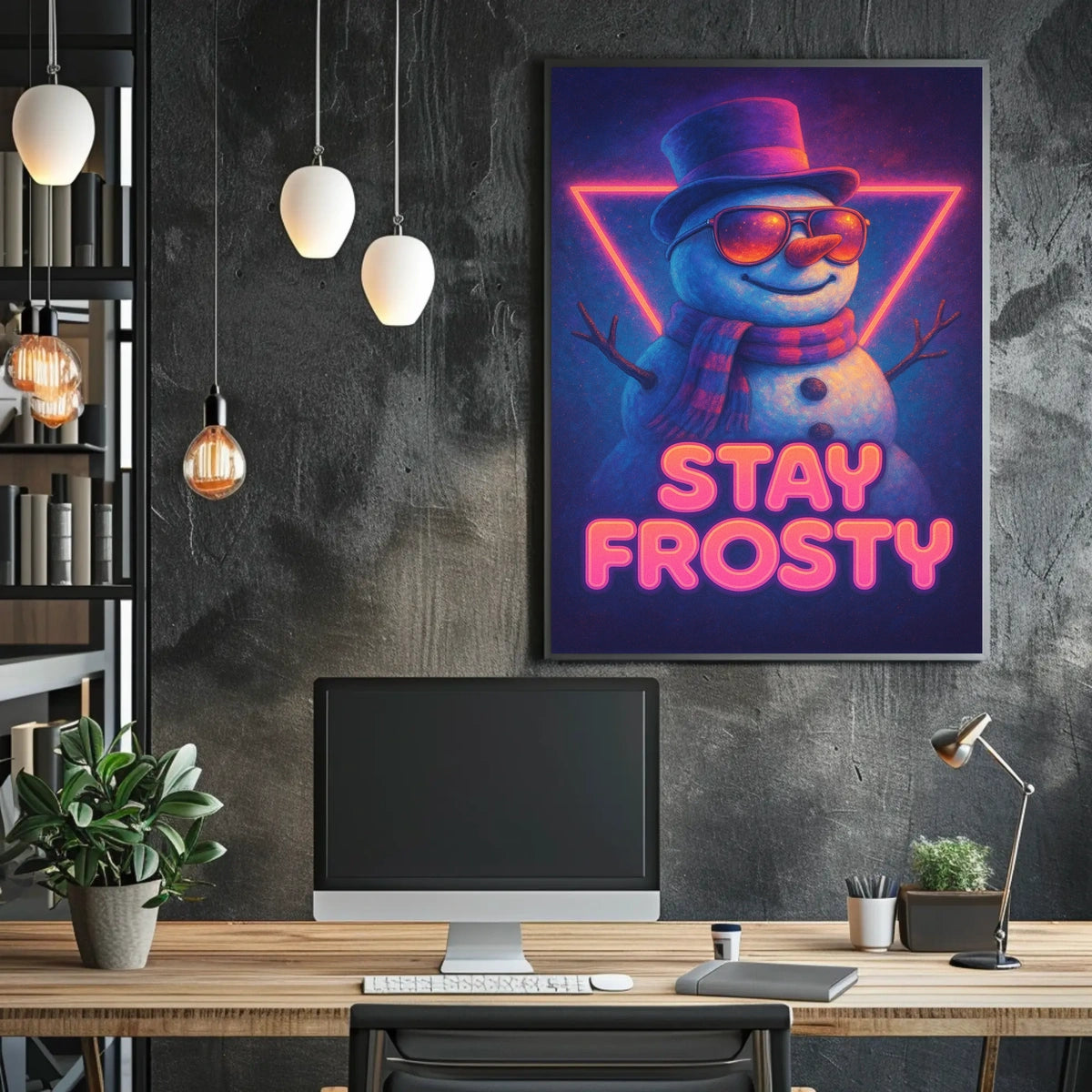 Stay Frosty Poster
