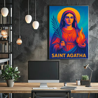 Saint Agatha Poster