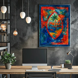Vibrant Tropical Escape Poster
