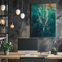 Rowing In Harmony Poster PosterGoat