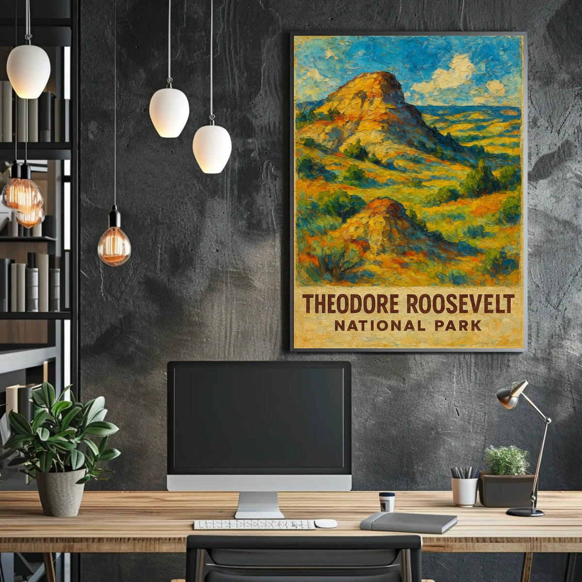 Theodore Roosevelt National Park Poster