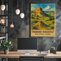 Theodore Roosevelt National Park Poster